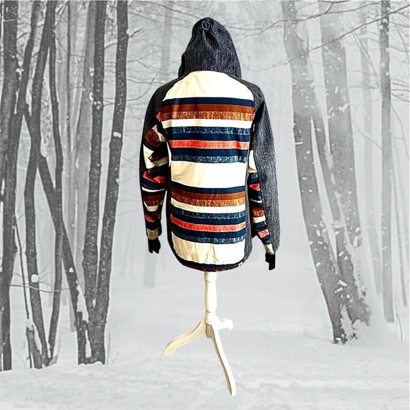 EUC! ROXY WOMAN’S LODGE JACKET DENIM BLUE - Picture 7 of 14